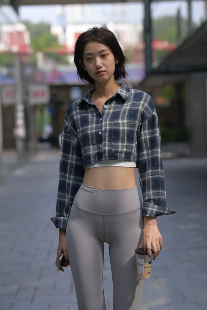 短发瑜伽裤女学生J2790 474P-9.47GB-多米街拍