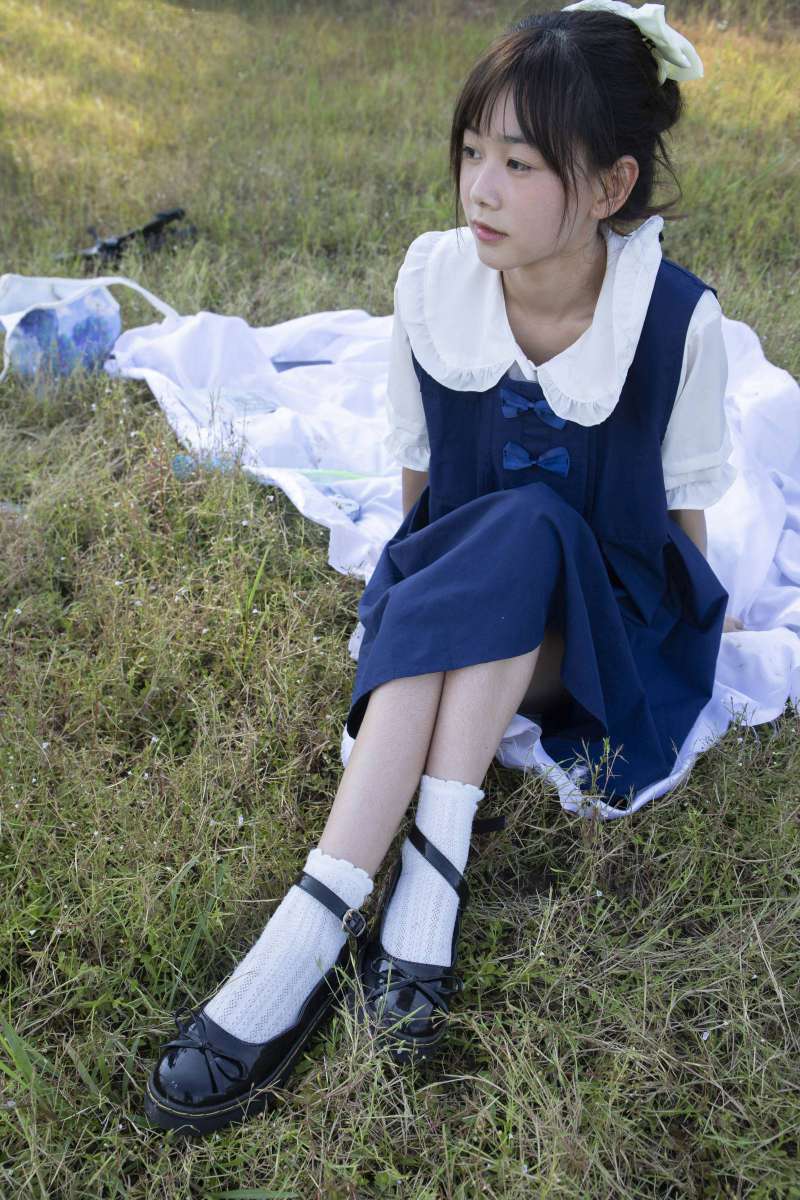 图片[6]-非常甜美的牛仔裙女孩【226P】20021-多米街拍