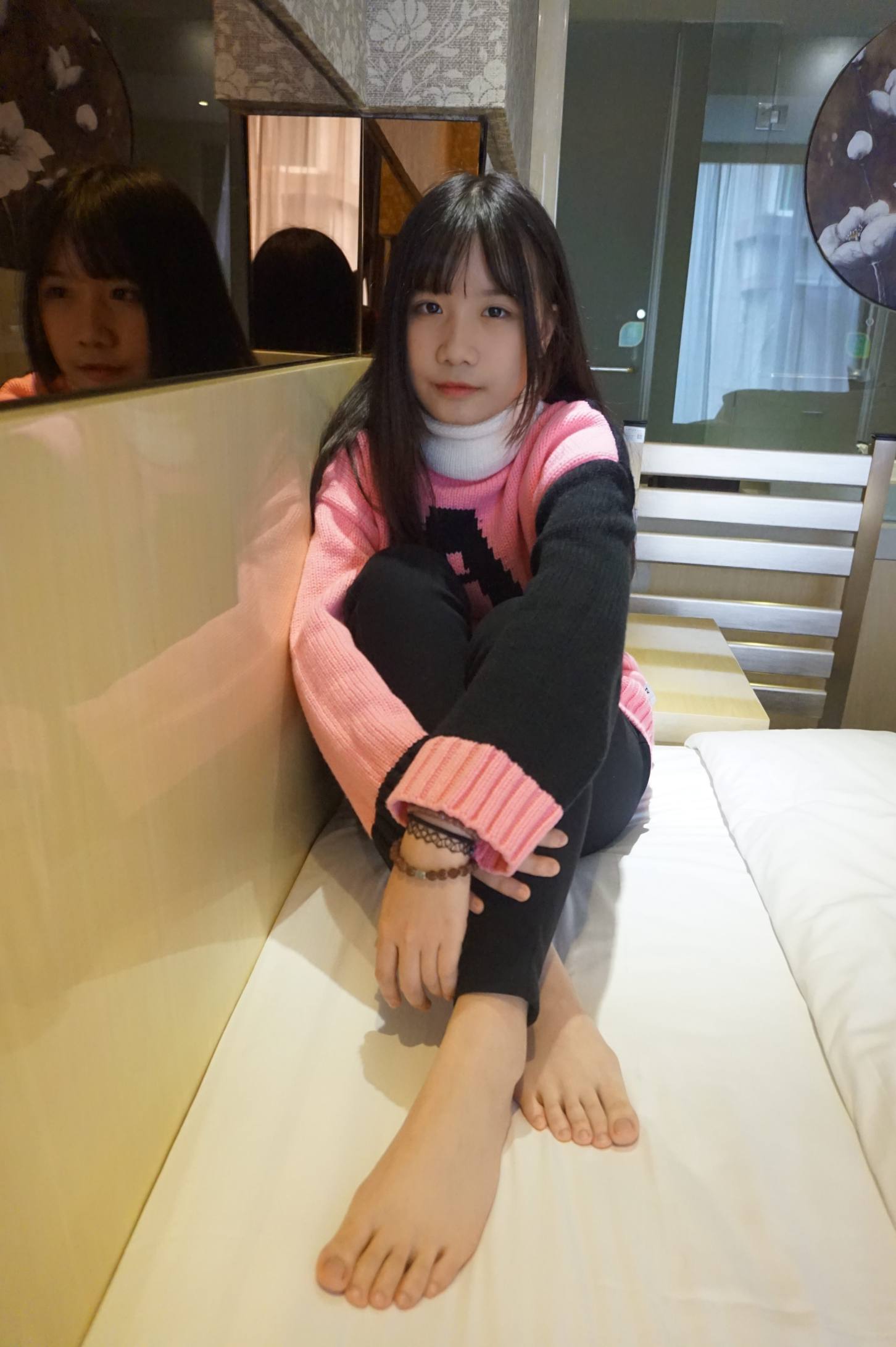 图片[3]-齐刘海的长发女孩【70P】20016-多米街拍