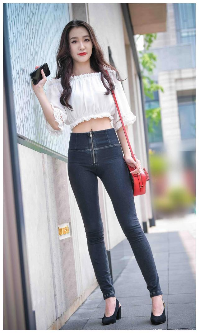 图片[4]-紧身牛仔裤卷发姑娘 J1726 103P-2.28GB-多米街拍