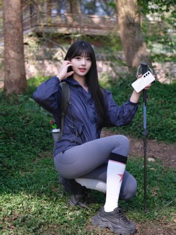 图片[6]-爱爬山的瑜伽裤MM，太甜美了！~-多米街拍