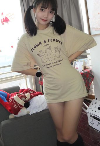 图片[10]-网格丝袜的清纯双马尾小姑娘-多米街拍