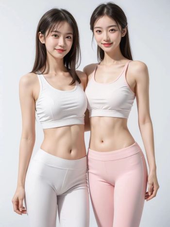 图片[18]-AI瑜伽裤清纯妹子系列图-多米街拍