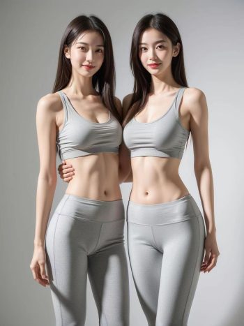 图片[9]-AI瑜伽裤清纯妹子系列图-多米街拍