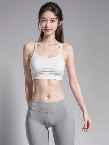 图片[10]-AI瑜伽裤清纯妹子系列图-多米街拍
