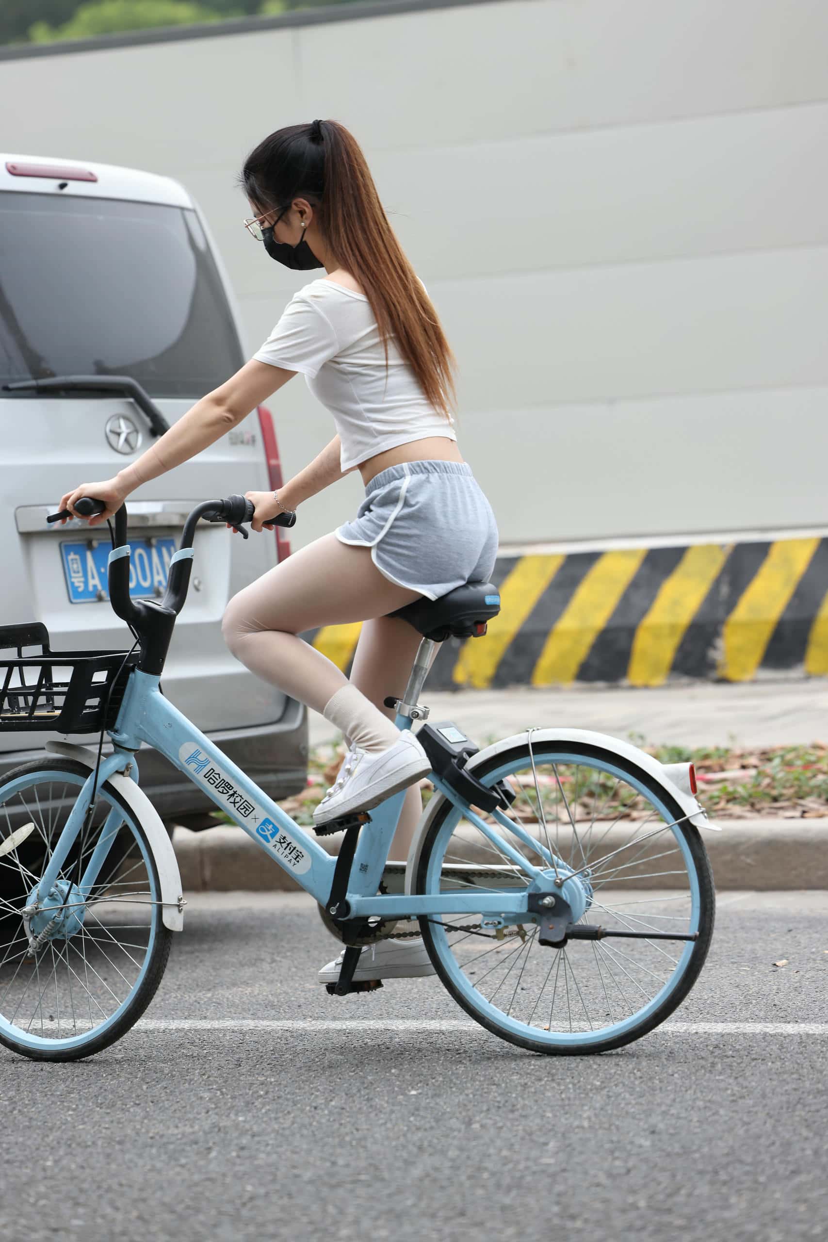 图片[2]-大学生半日游偶遇骑单车的妹子【148P】P0222-多米街拍